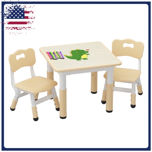 Piece adjustable kids table - adjustable,