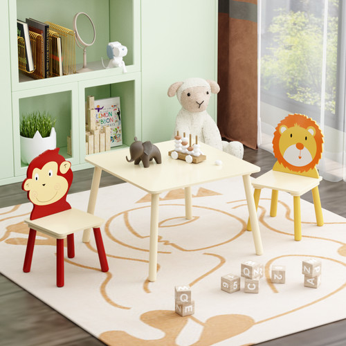 Pcs kids table and chairs - 3,